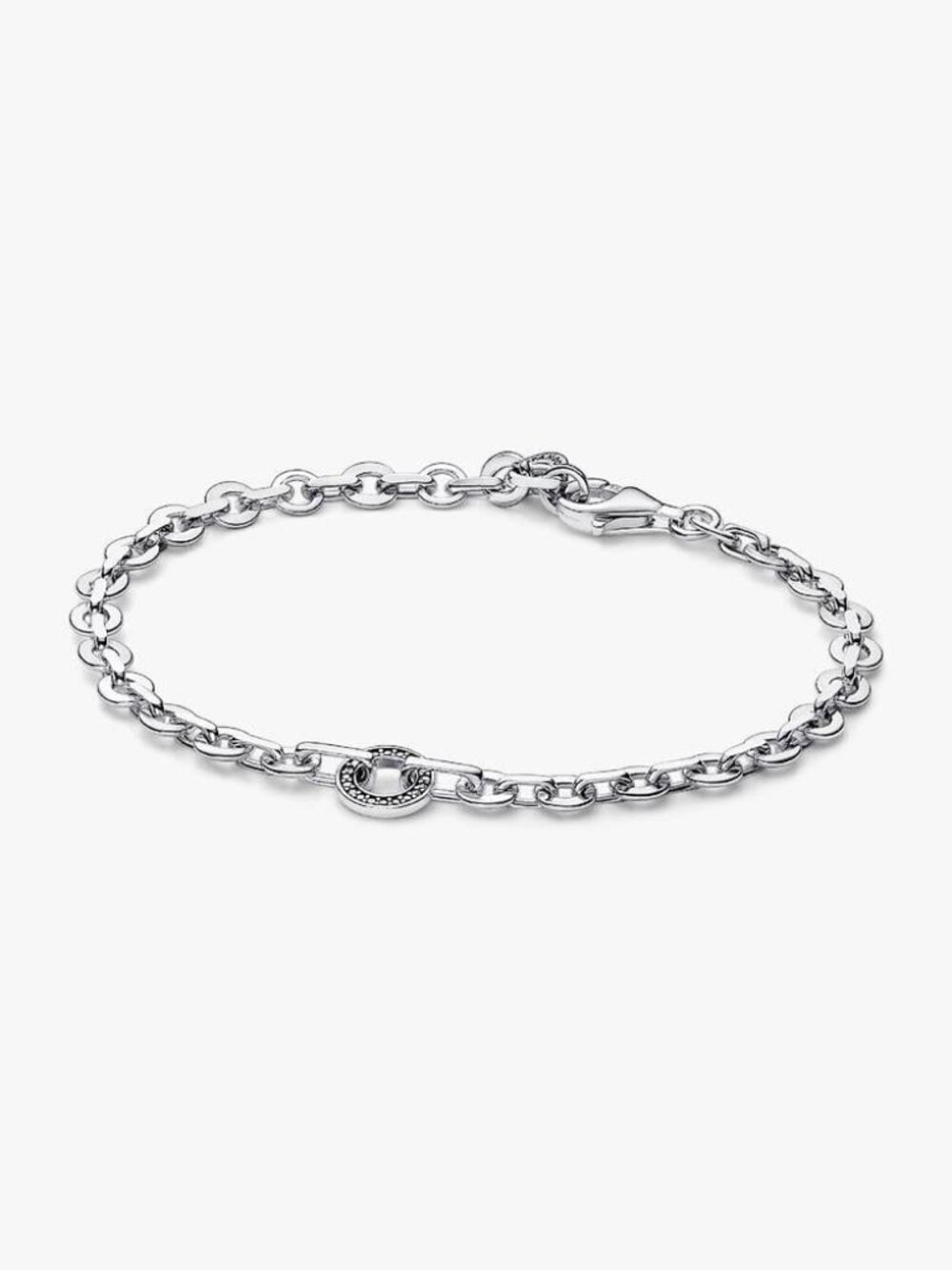 Pandora Signature Pav�� Bold Chain Bracelet